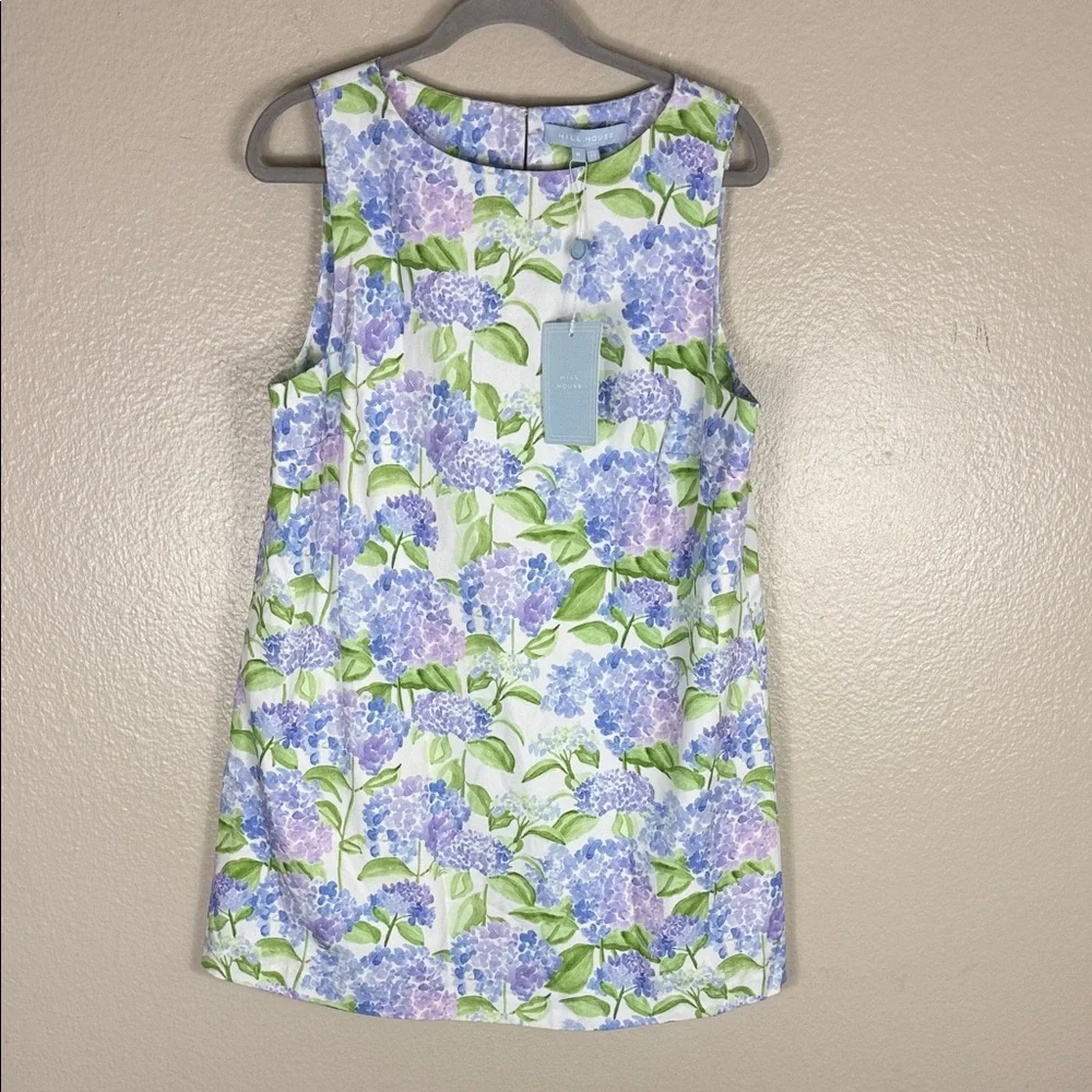 Hill House Charlie Dress in Blue Hydrangea - Picture 3 of 7